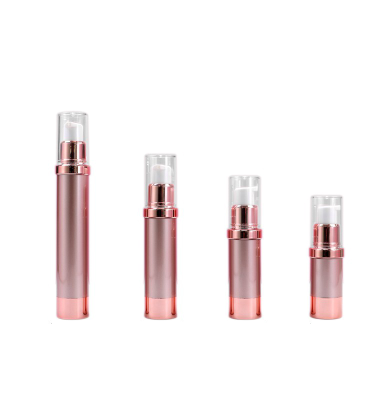 26 mm roséguld kosmetisk luftlös flaska