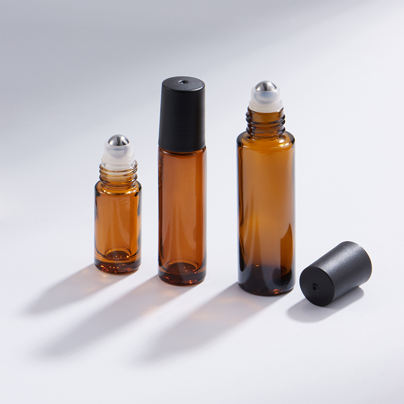 5ml 10ml 15ml Amber Roll-On glasflaska